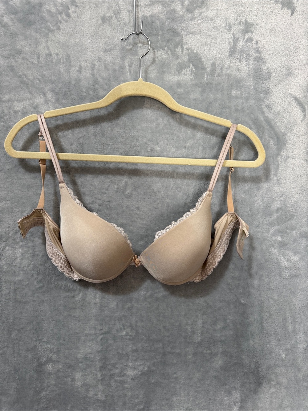 Honeydew Intimates Beige Lace Push-Up Bra